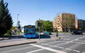 Ab Freitagabend werden die Busse der Stadtwerke Münster in Coerde bis zum 7. November jeweils ab 20 Uhr umgeleitet. (Foto: Stadtwerke Münster)