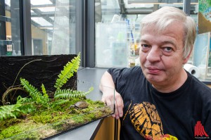 Bei der Zhous Scharnierschildkröte (Cuora zhoui) konnte Elmar Meier schon rund 50 Nachzuchten erzielen – diese stellen mit den Elterntieren betrachtet rund 2/3 des bekannten Weltbestandes der Art dar. (Foto: th)