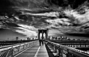 Die Schwarz-Weiß-Fotografien zeigen New York kurz vor dem ersten Corona-Lockdown im März 2020. (Foto: Michael C. Möller)