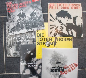 Auch das Label der "Toten Hosen", JKP, ließ sich nicht lange bitten und stellte streng Limitierte Singles zur Verfügung. (Foto: Tim Hackemack)