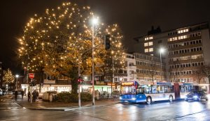 Auch den Feiertagen sind die Busse in Münster unterwegs. (Foto: Stadtwerke Münster)