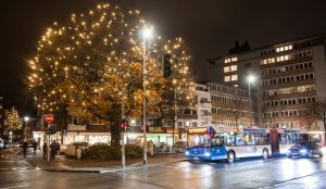  Auch den Feiertagen sind die Busse in Münster unterwegs. (Foto: Stadtwerke)