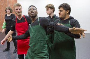 Cactus Junges Theater spielt das neue Stück "Esperanza". (Foto: Ralf Emmerich)