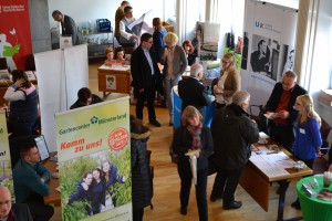 Viele Besucher nutzen die Angebote auf der Jobcentermesse im Stadthaus 2. (Archivbild: Stadt Münster)