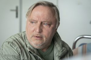 Im neuen Münster-Tatort "Des Teufels langer Atem" wird es für Kommissar Frank Thiel (Axel Prahl) eng. Hat er wirklich Dreck am Stecken? (Foto: WDR / Thomas Kost)