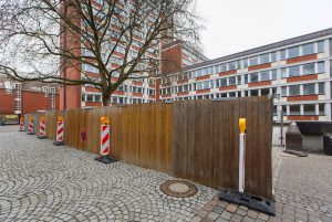 Die Großbaustelle am Stadthaus 1. (Foto: Presseamt Stadt Münster / MünsterView / Witte)