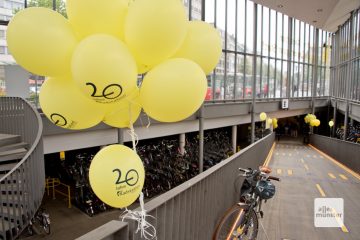 Die Radstation auf Hauptbahnhof ist praktisch durchgehend ausgebucht. (Foto: Michael Bührke)