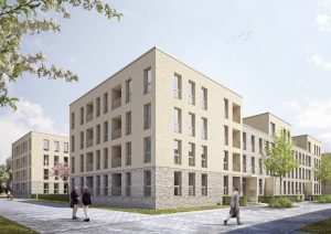 So in etwa werden die neuen Gebäude für das York-Quartier aussehen. (Foto: PDE Deutschland)