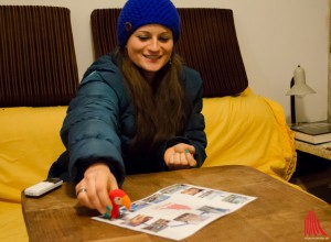 Martje Saljé schlägt sich gut beim Türmerinnen-Quiz. (Foto: th)