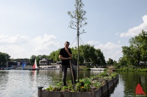 Fertig - der Apfelbaum steht wieder wie eine "1". (Foto: th)