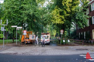 Noch immer sind Teilstücke der Promenade gesperrt. (Foto: th) 