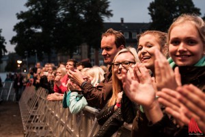 Freude pur, nicht nur in der ersten Reihe. (Foto: sg)