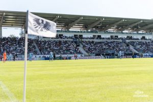 Strässer hat sich in seiner sechsjährigen Amtszeit besonders für den Stadion-Neubau eingesetzt. (Archivbild: Carsten Pöhler)