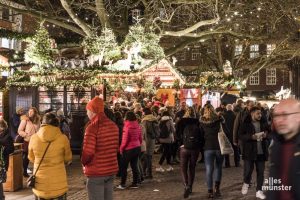 In Münster wird es dieses Jahr keinen Weihnachtsmarkt geben. (Archivbild: Carsten Pöhler)