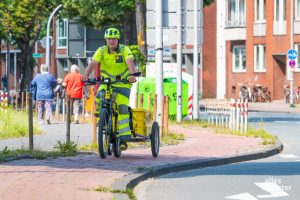 ADAC-Pannenhelfer Markus Ahlers auf dem Weg zum nächsten Einsatz. (Foto: Carsten Pöhler)