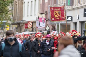 Anders als bei der Prinzenproklamation am 13. November 2021 soll es bis zum Aschermittwoch 2022 keine Umzüge geben. (Archivbild: Carsten Pöhler)