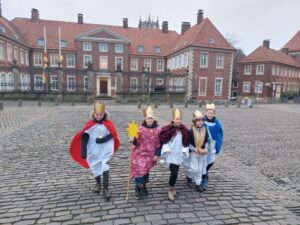 Engagiert zogen die Sternsinger auch im Stadtdekanat Münster von Haus zu Haus. (Foto: BDKJ Münster)