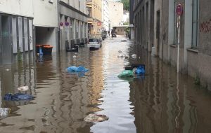 Das Hochwasser hat in vielen Orten seine Spuren hinterlassen, so wie hier in Wuppertal. (Foto: A. Reinshagen)