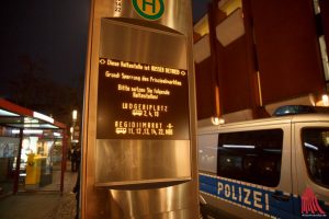 Der Busverkehr wird ab Freitagmittag in der Innenstadt wegen des AfD-Neujahrsempfangs und der geplanten Proteste umgeleitet. (Foto: Carsten Bender)