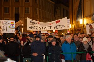 Zu den Protesten gegen die AfD werden am Freitag wieder viele Teilnehmer erwartet. (Archivbild: Carsten Bender)