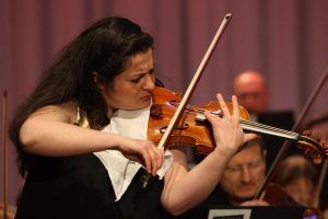 Die Solistin der Alten Philharmonie Münster Maia Shamugia. (Foto: Alte Philharmonie Münster)