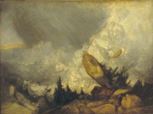 Joseph Mallord William Turner (1775-1851), The Fall of an Avalanche in the Grisons, c. 1810. (Foto: Tate)