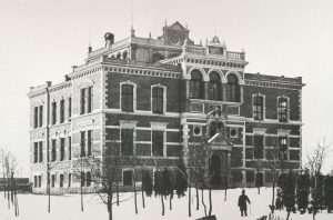 Das ehemalige Museumsgebäude, am alten Zoogelände am unteren Teil des Aasees gelegen. (Foto: LWL-Museum für Naturkunde)