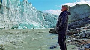 Al Gore recherchierte für den Film auch in Grönland. (Foto: Paramount Pictures)