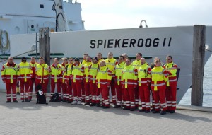 Ehrenamtliche des ASB auf Fortbildung auf Spiekeroog. (Foto: ASB)