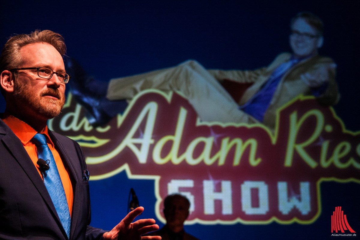 Im Mai wieder im Pumpenhaus: Die Adam Riese Show. (Foto: sg)