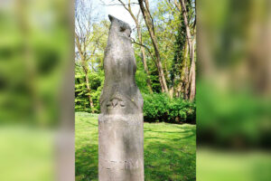 So kennen die Münsteranerinnen und Münsteraner die Altum-Säule seit genau 60 Jahren. (Foto: Stadt Münster)