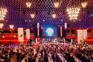 In festlichem Glanz wird die Halle Münsterland zum 50. Ball des Sports erstrahlen. (Foto: Peter Leßmann)