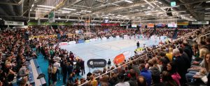 Den ersten Platz verteidigt, vor 3000 Zuschauern. (Foto: Markus Holtrichter/ WWU BASKETS)