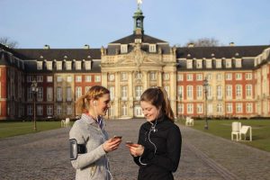 Große Studie zur Nutzung von Fitness-Apps an der Universität Münster. (Foto: Lena Busch)