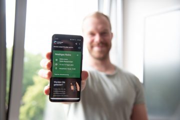 Seit knapp vier Wochen verfügbar: die Corona-Warn-App. (Foto: FH Münster/Katharina Kipp)