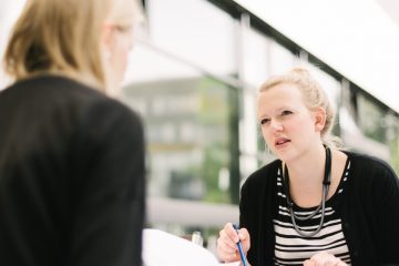 m Oktober startet an der FH Münster der Hochschulzertifikatskurs Professionelle Gesprächsführung in der Sozialen Arbeit. (Foto: FH Münster/Robert Rieger)