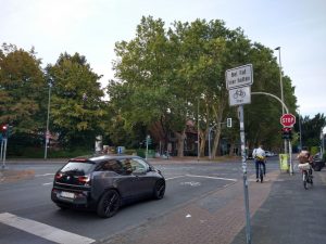 Der Bohlweg wird zur Fahrradstraße. (Bild: Stadt Münster) 