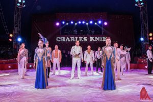 Show und Glamour im Zirkus Charles Knie. (Foto: Redaktion)