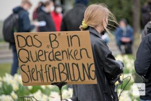 Gegen die Coronaleugner sind erneut Proteste geplant. (Archivbild: Michael Bührke)