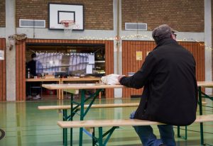 Pro Monat wurden im Tagesaufenthalt in der Wartburgschule rund 4.000 Portionen Speisen an Obdachlose verteilt. (Foto: ASB)