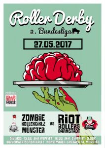 Zombie Roller Girls - Seit 2017 spielen sie in der 2. Bundesliga (Bild: Zombie Roller Girlz)