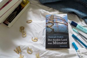 "Ein Krimi für münsterbegeisterte Literaturliebhaber", meint unsere Gastautorin zu “Der dunkle Lord von Münster” von Christoph Güsken. (Foto: Rebecca Winterberg)