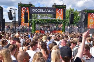 Das Docklands lockt jedes Jahr Tausende Fans der elektronischen Musik an das Areal am Stadthafen 2 - auch das wäre hier in Zukunft wohl nicht mehr möglich. (Foto: Tessa-Viola Kloep)