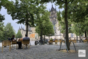 Der Domplatz wird nahezu autofrei sein. (Foto: Michael Bührke)