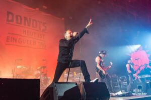 Die Donots beim "Grand Münster Slam" im vergangenen November in der Halle Münsterland (Foto: Thomas Hölscher)