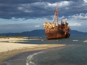 Dreharbeiten an der Küste Griechenlands für den Film "Live Once",den der iranische Filmemacher Javad Karachi nun in der Filmwerkstatt Münster schneidet. (Foto: Javad Karachi)