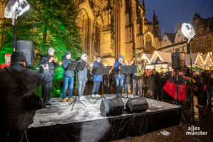 „Galaxy Brass“ der Universität Münster. (Foto: Michael Bührke)