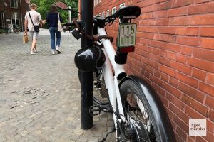 Für S-Pedelecs Pflicht, für andere Fahrräder nicht: Nummernschilder. (Foto: Bührke)