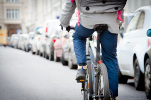 Viele Fahrradkuriere arbeiten zu schlechten Bedingungen, kritisiert die Gewerkschaft NGG. Ihre Lage könnte sich im Zuge der Corona-Krise verschärfen. (Foto: NGG)