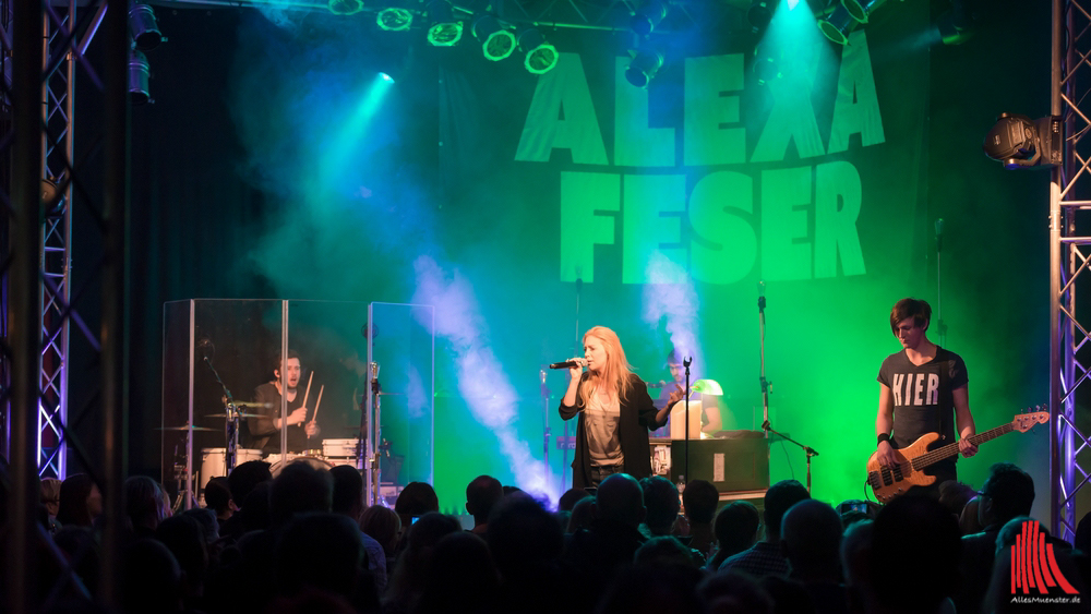 Alexa Feser konnte nicht jeden begeistern. (Foto: wf / Weber)